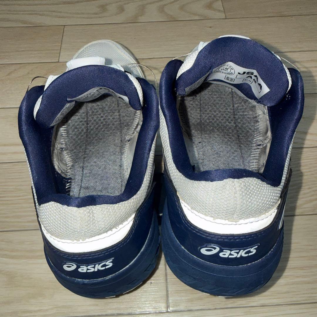 ASICS CP BOAシステム安全靴 ホワイト/ネイビー