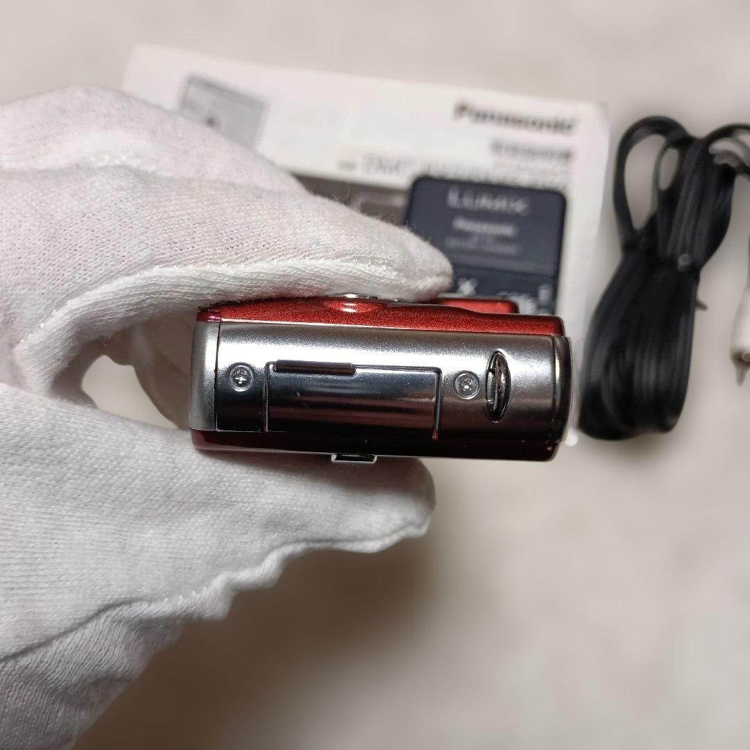 Panasonic DMC-FX7 レッド 本体と付属品