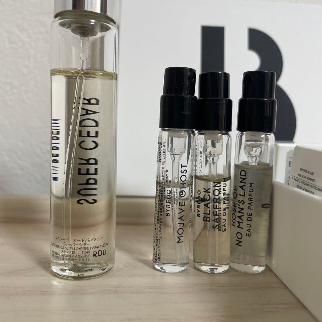 BYREDO バイレード 香水 4種 12ml 2ml サンプル