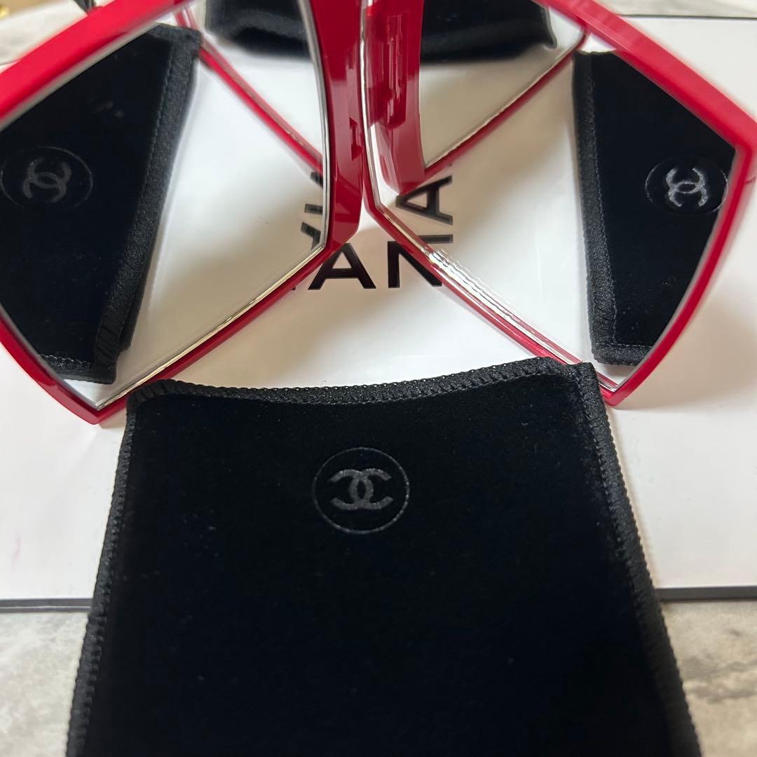 CHANEL シャネル手鏡ピンク