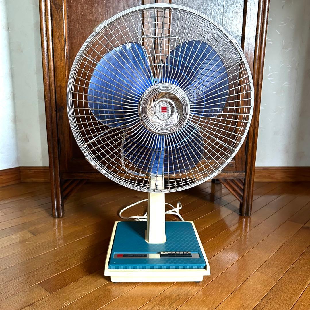 【昭和レトロ】シャープ 卓上扇風機 30cm型　PJ-302TS／ 動作OK