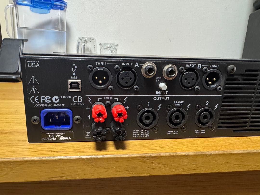 CARVIN DCM2000LX-J パワーアンプ カービン