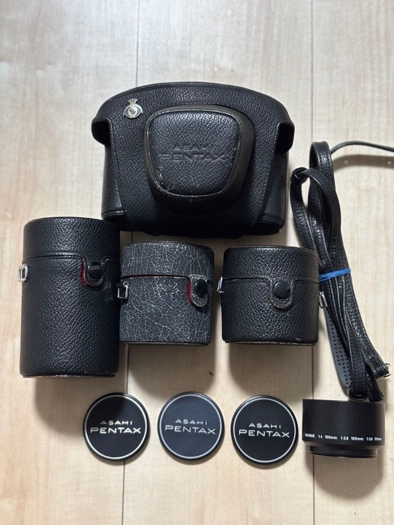PENTAX SPOTMATIC 一眼レフカメラ 3本レンズセット