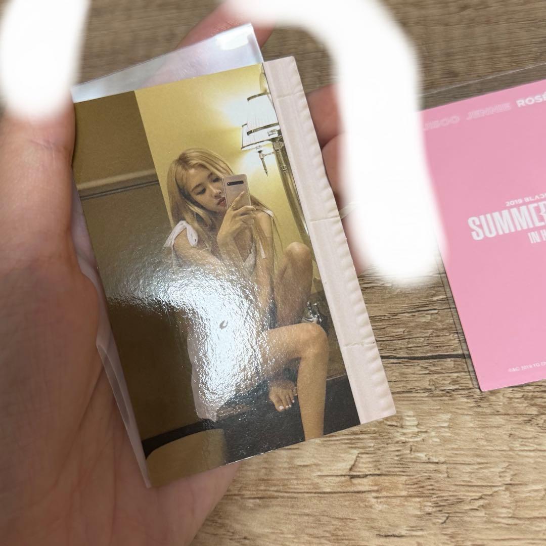 BLACKPINK summer diary 2019 トレカ　ロゼ　チェキ
