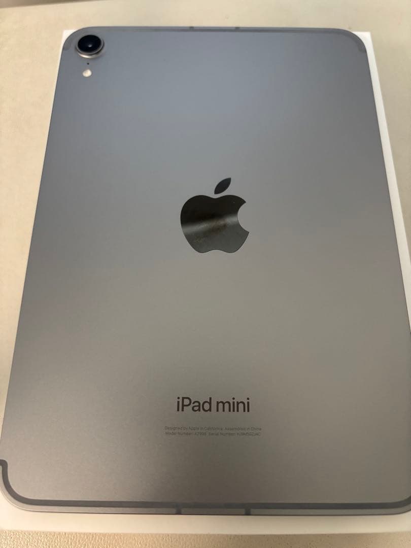 iPad mini7 Wi-Fi+Cellular 256GB スペースグレイ