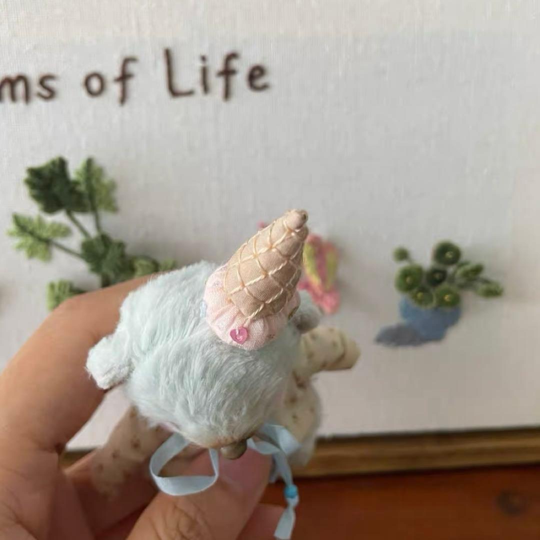 アイスクリームくまちゃん テディベア アーティストベア 海外作家様 ハンドメイド