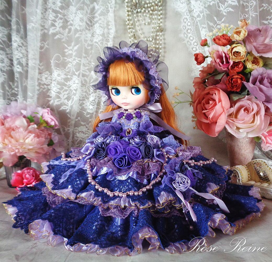 ベルサイユの薔薇 ミスティーパープル アメジストスウィートバブリングドールドレス