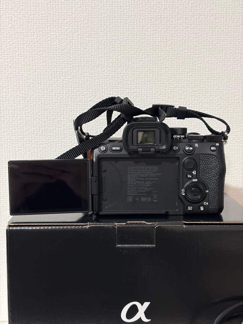 【保証有】α7iv sony ボディ [ワイド保証2027年8月末]