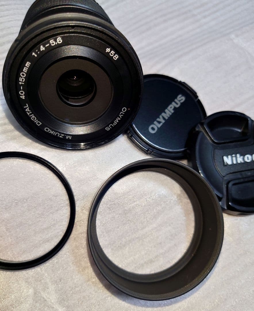 未使用美品 OMsystem ED40-150mm f4-5.6R 望遠ズーム