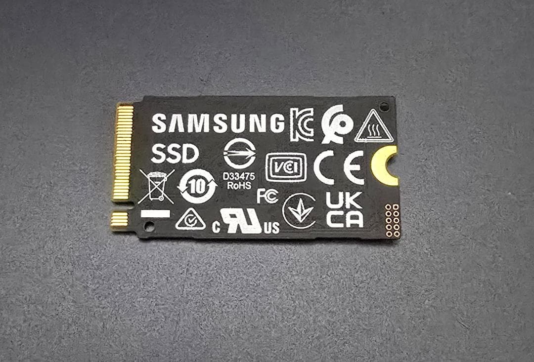 中古 M.2 NVMe SSD 1TB　1-3