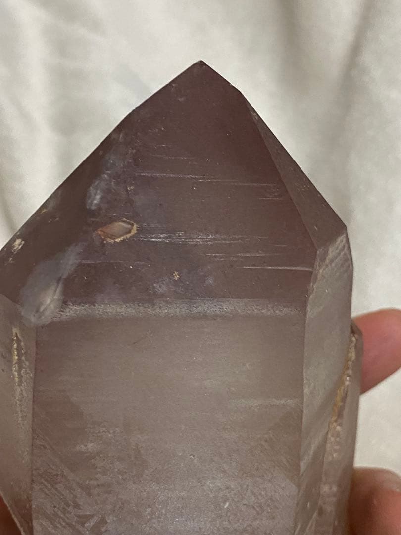 高品質　天然石　ピンクリチウムクォーツ　ファントム　ビッグポイント　原石　水晶