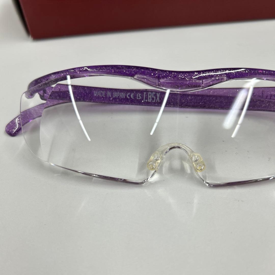 す*う様 Hazuki パープル1.85倍　 ラージ　交換用ノーズパッド5個付
