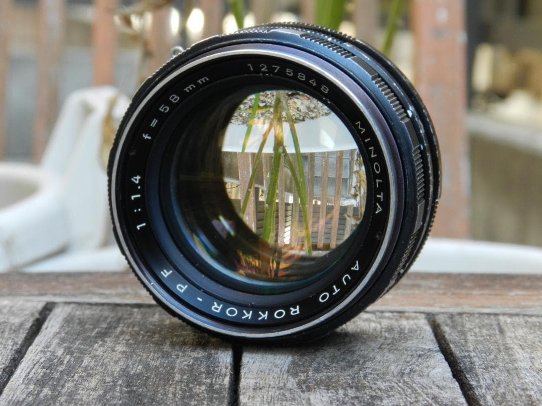 MINOLTA SRT Super ROKKOR PF 58 1.4 即撮影可