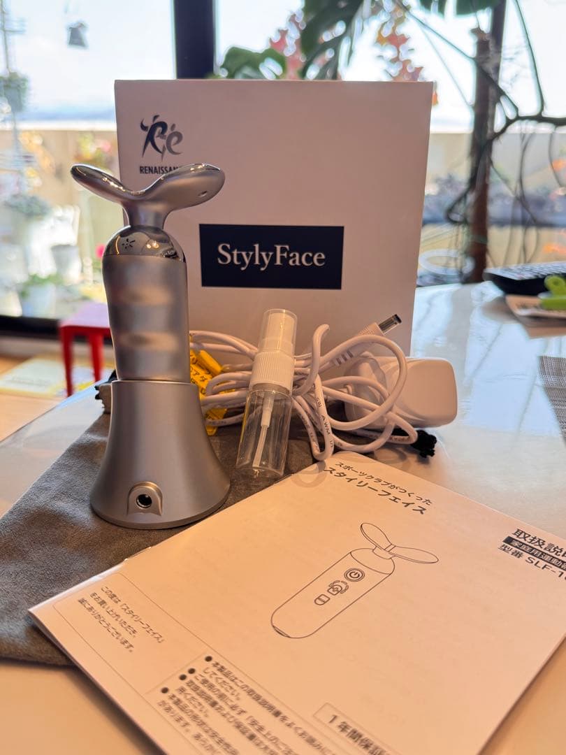 ディノス スタイリーフェィス EMS美顔器 シルバー