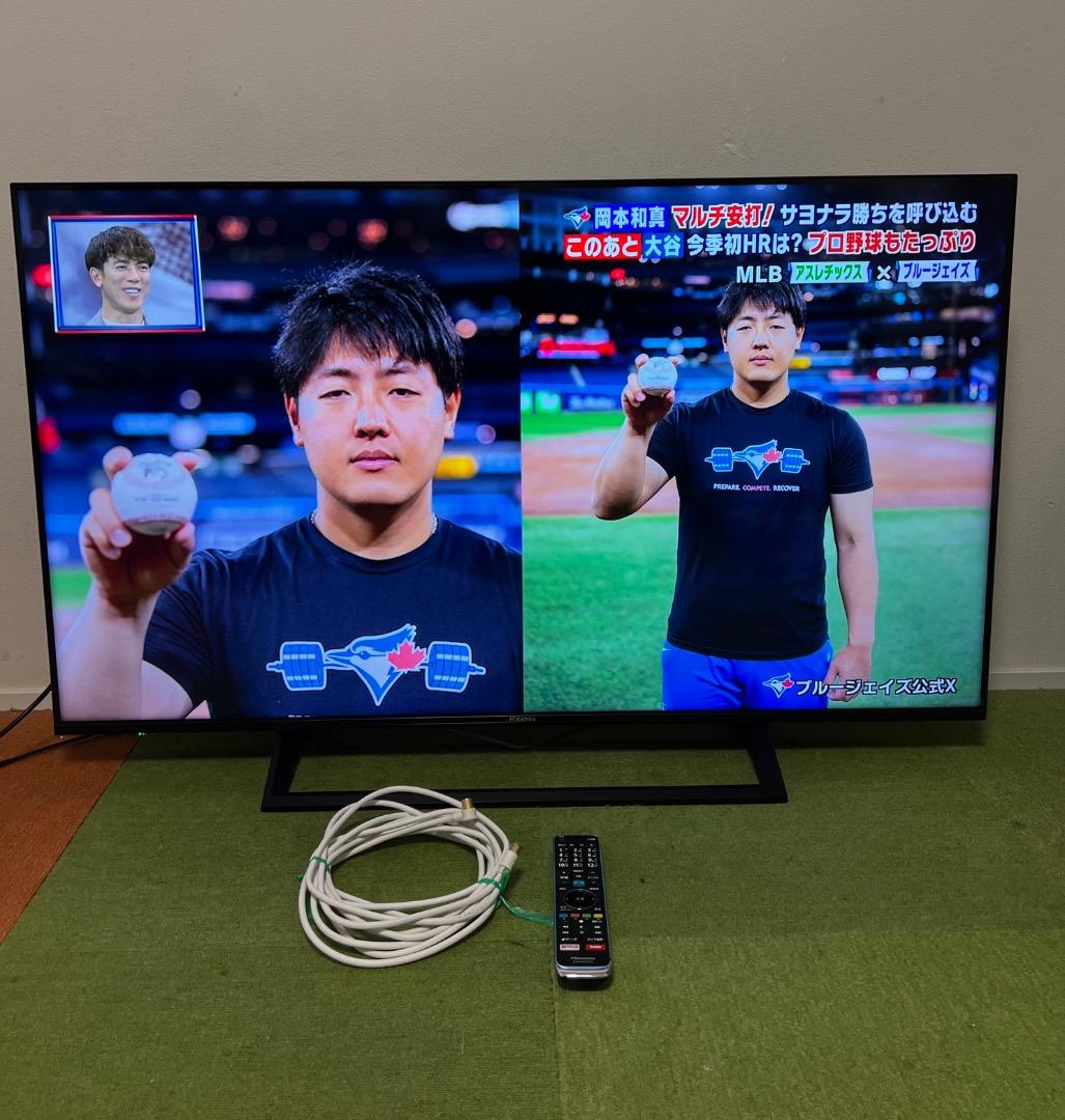 ハイセンス 4K液晶テレビ 50V型 2020年製 50E6800