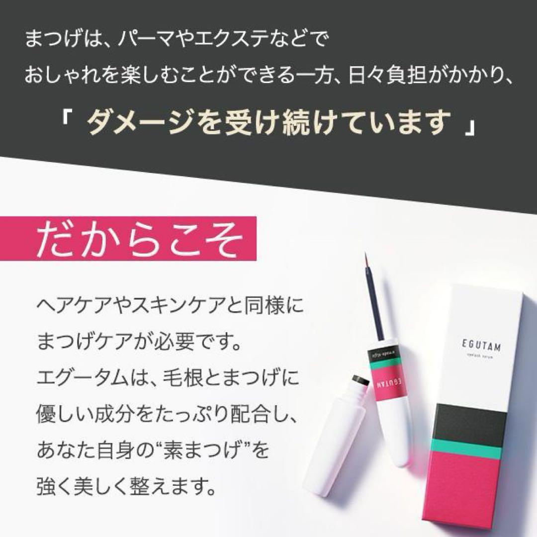 【正規品】新品 EGUTAM（エグータム）まつ毛美容液 2ml 2本セット