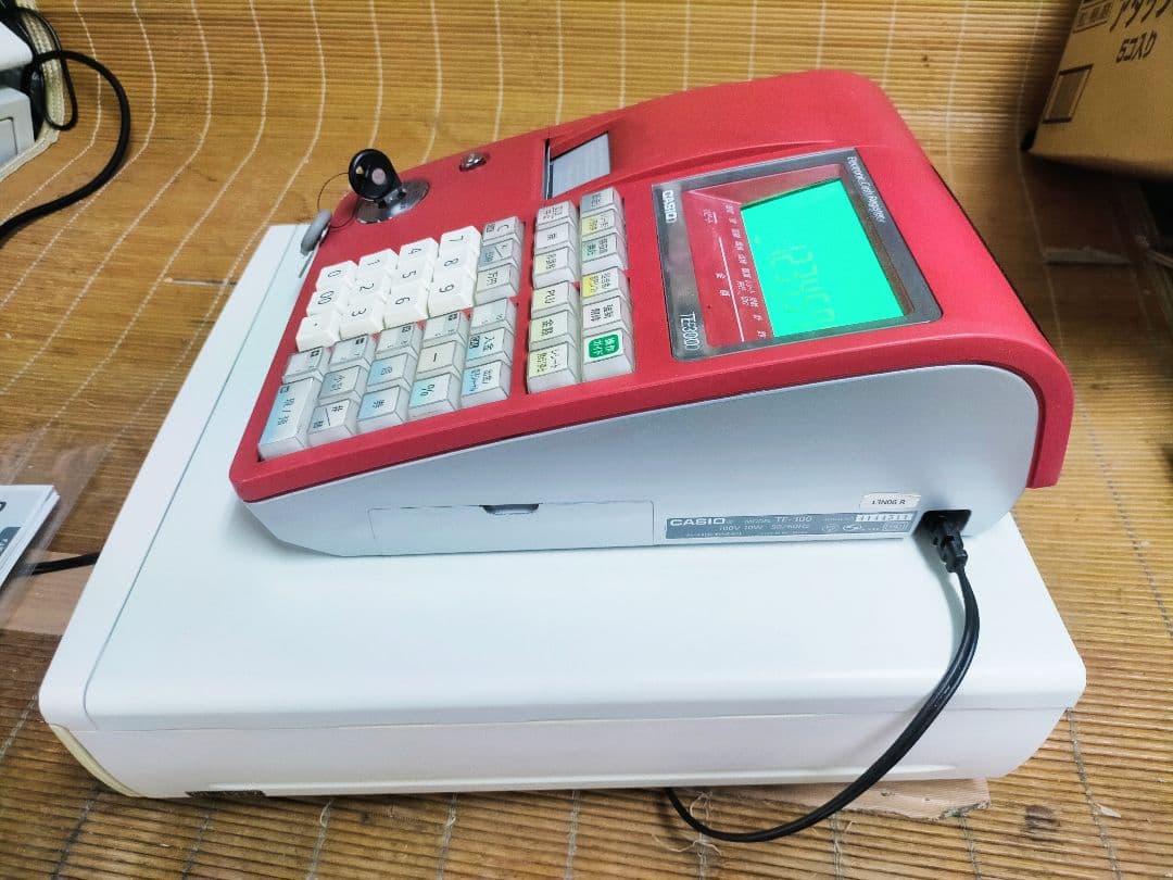 カシオレジスター　TE-300　フル設定無料　 送料無料人気機種　912550