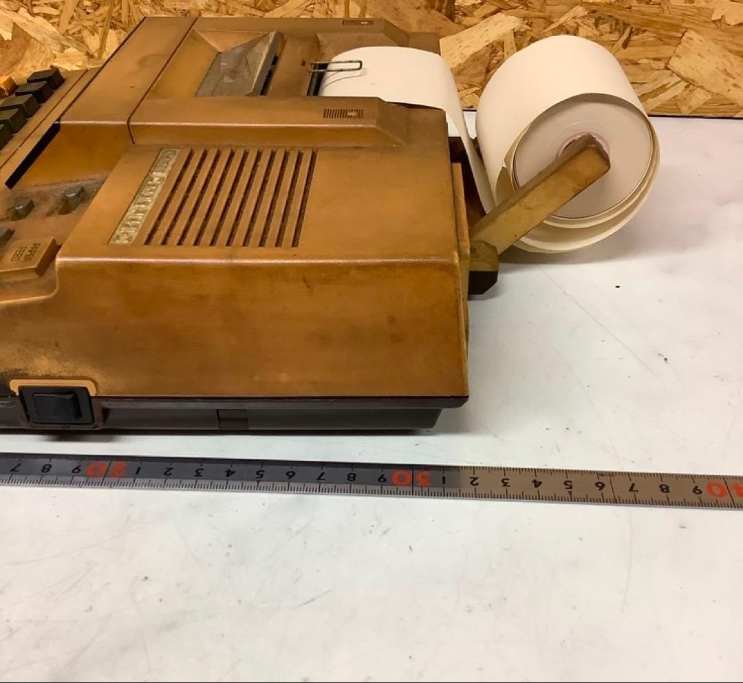 昭和レトロ テープライター 印字機 動作未確認（Q-44）
