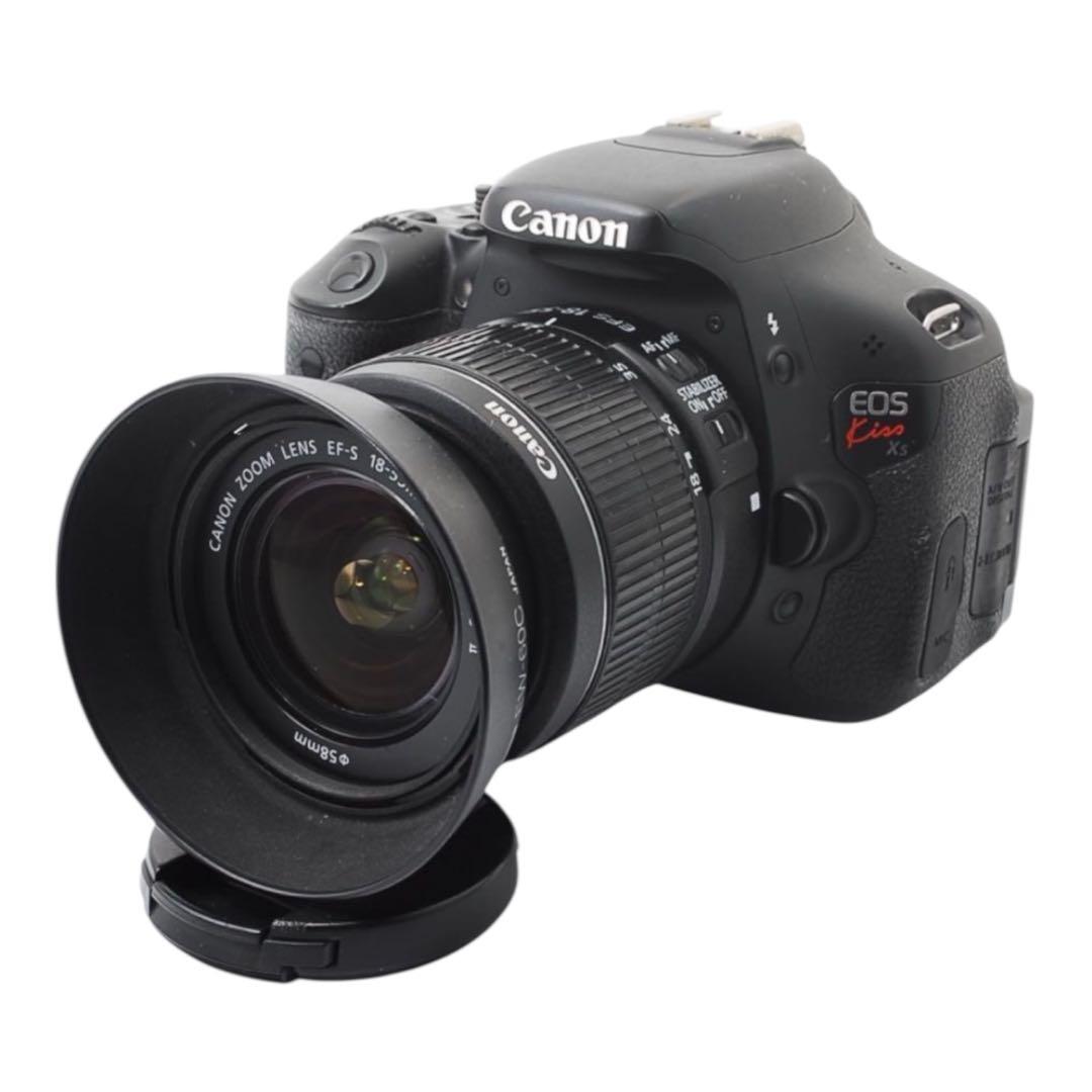 Canon Kiss X5 初心者安心 手ぶれ補正 三脚付