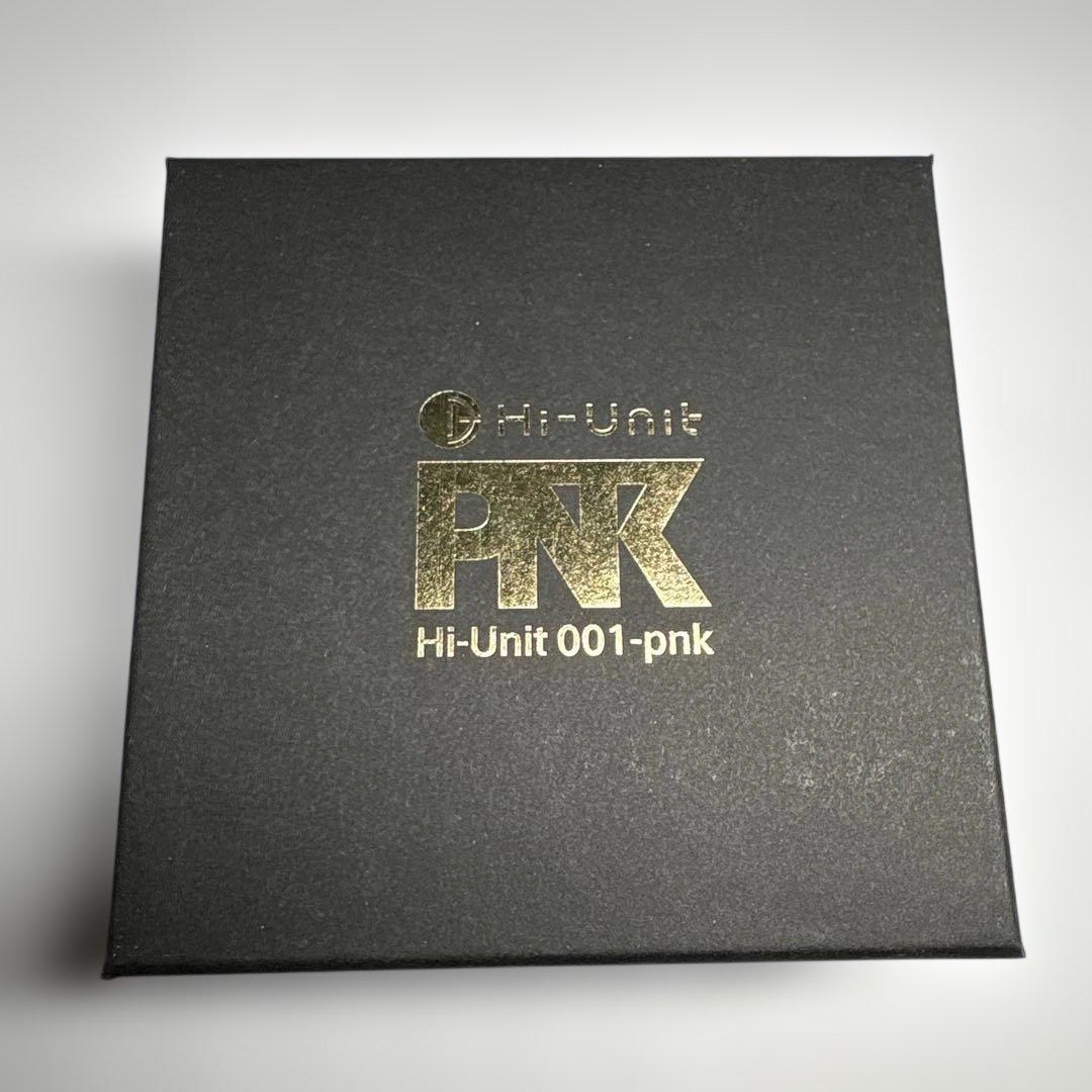 有線イヤホン Hi-Unit 001-pnk ピヤホン