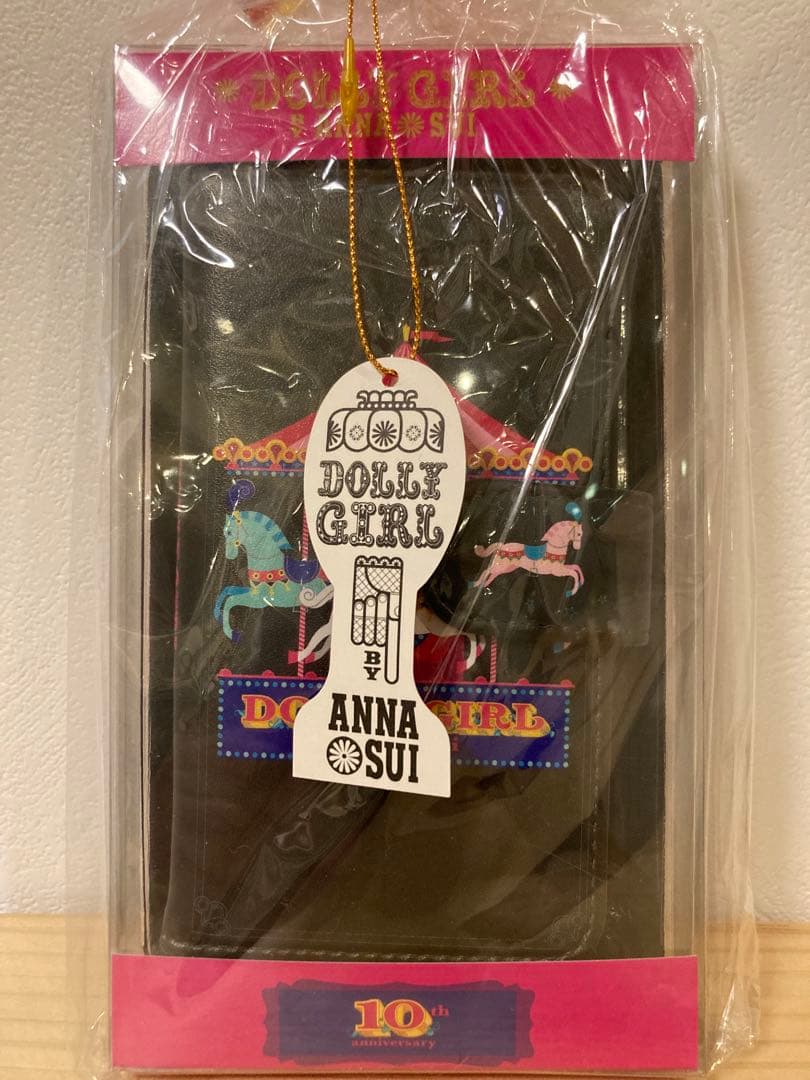 【10周年記念】DOLLY GIRL BY ANNA SUI 手帳型スマホケース