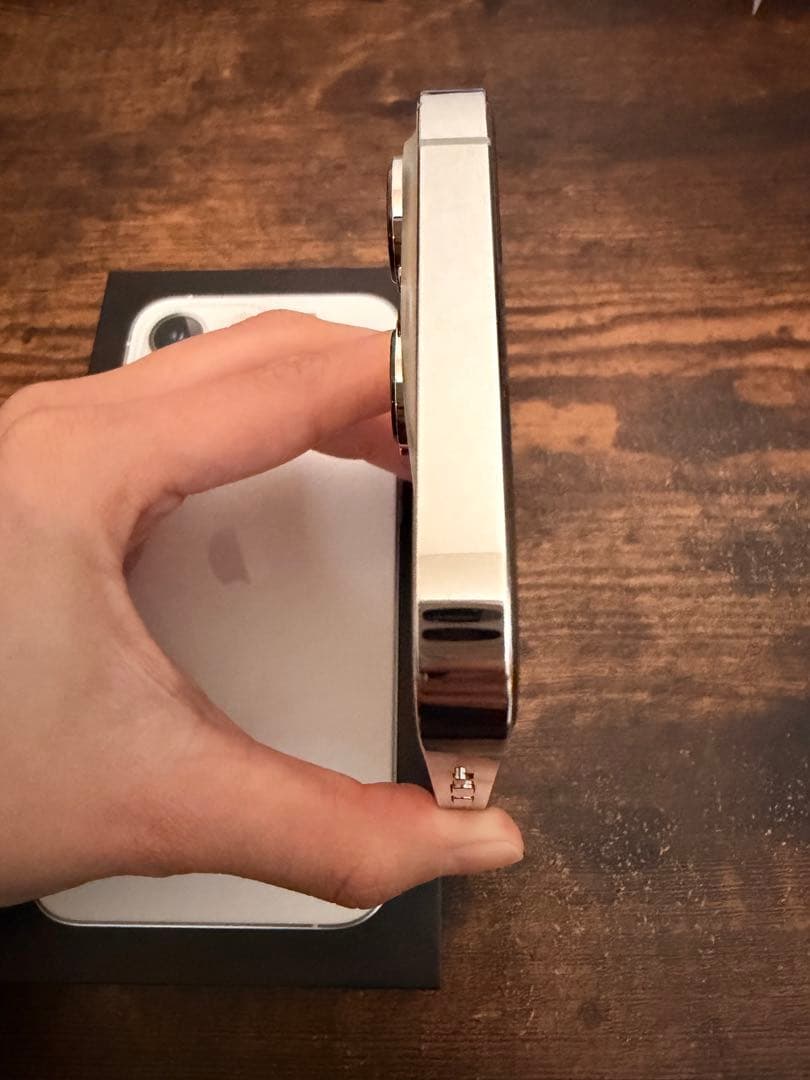 iPhone13 ProMAX 128GB シルバー 純正ケース付属