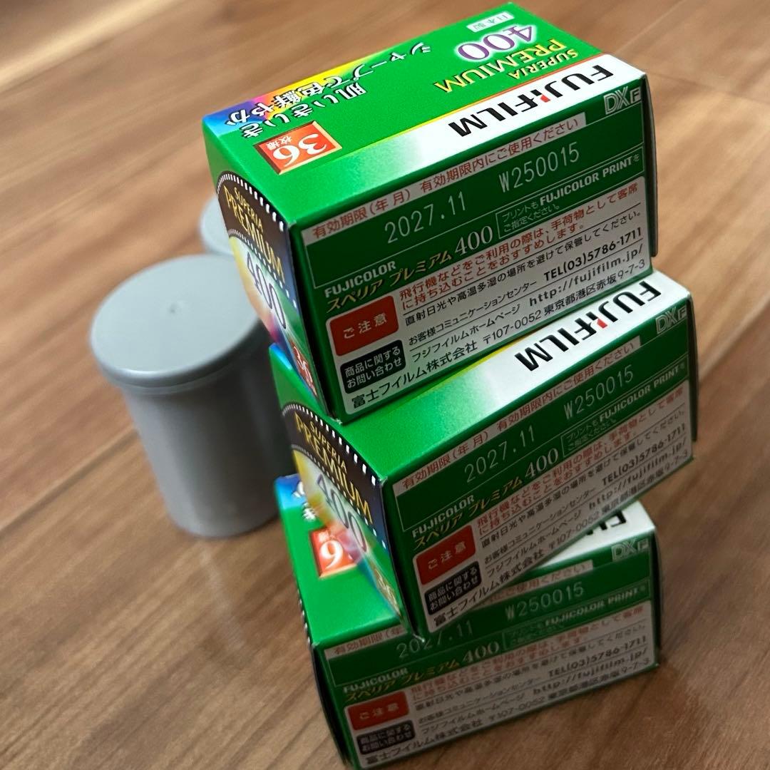 富士フィルム SUPERIA PREMIUM 400 6本セット