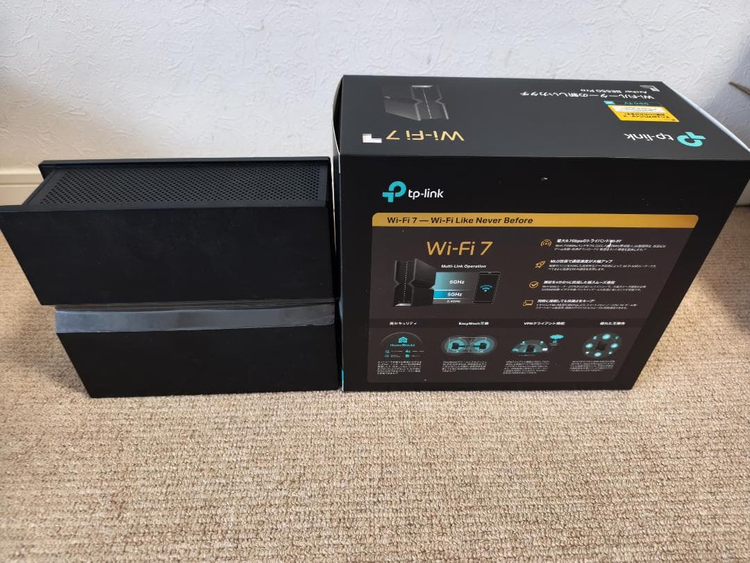 【美品】TP-Link Archer BE550 Pro Wi-Fi 7ルーター