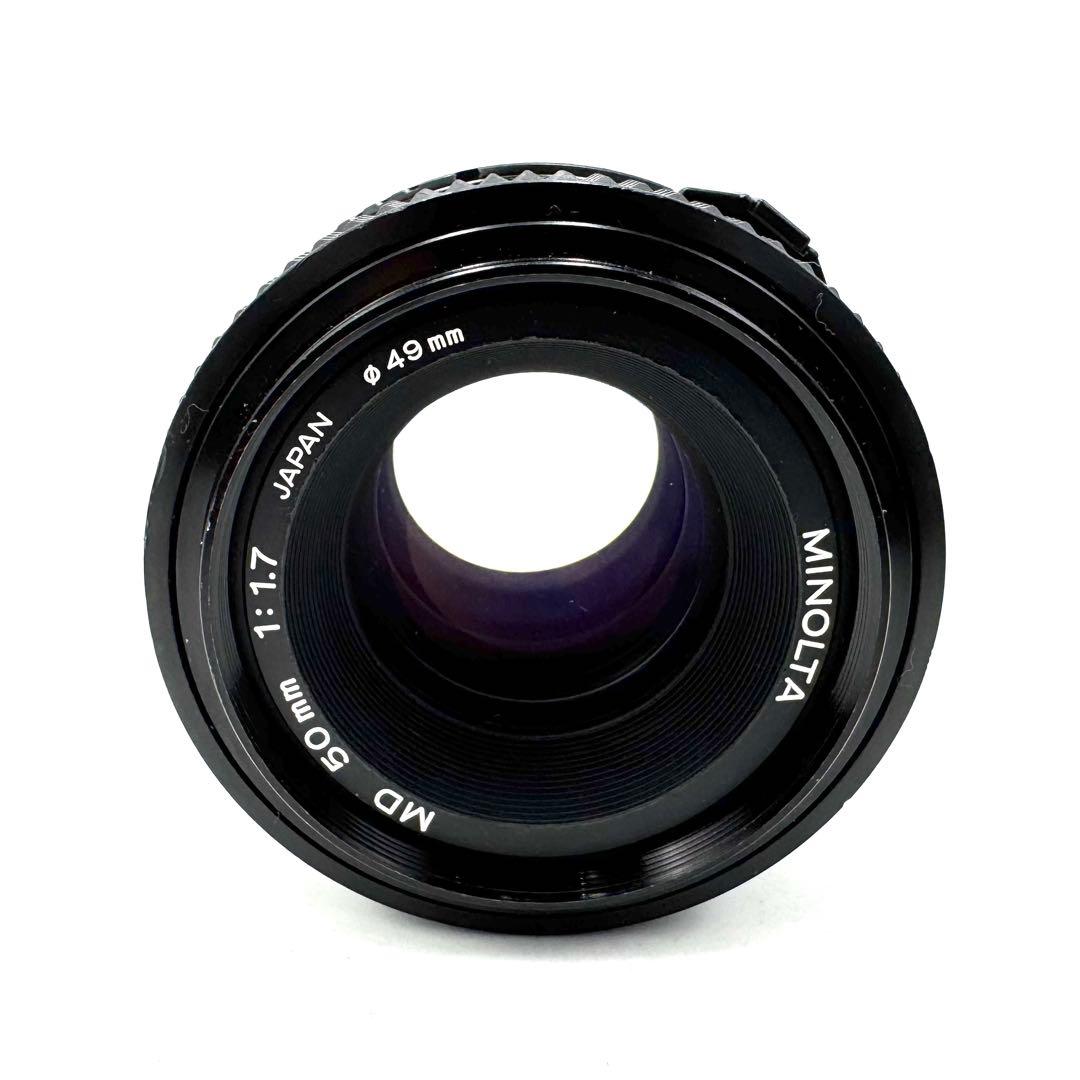 完動品 MINOLTA ミノルタ X-700 銘玉50mm F1.7 レンズ付