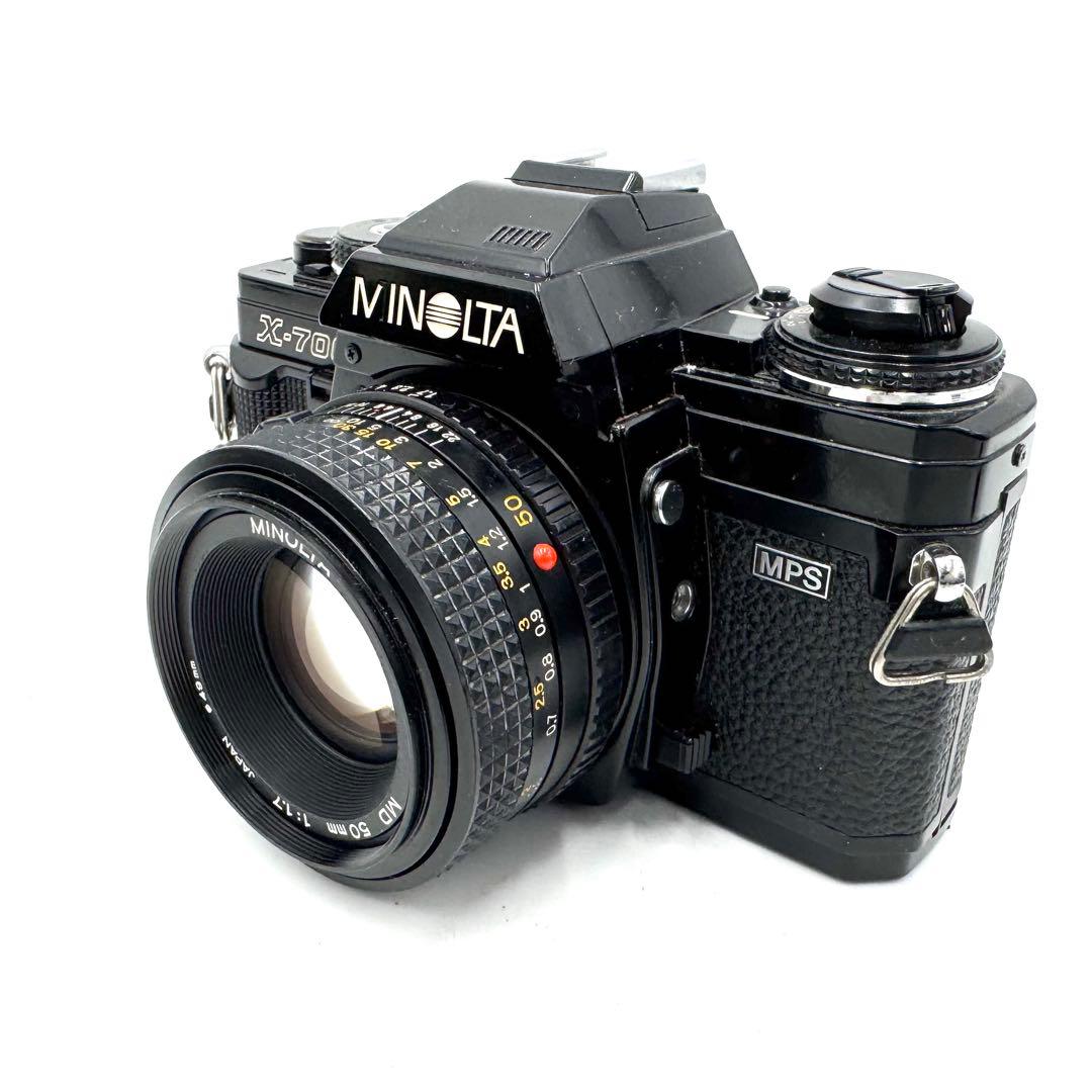 完動品 MINOLTA ミノルタ X-700 銘玉50mm F1.7 レンズ付