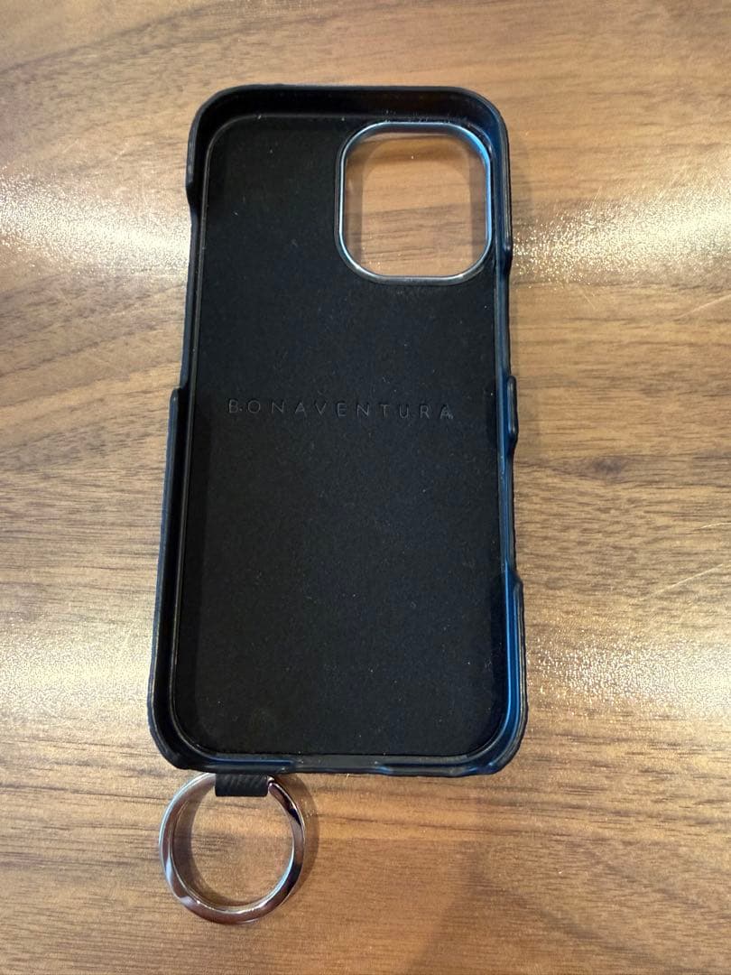 BONAVENTURA ブラック iPhoneケース