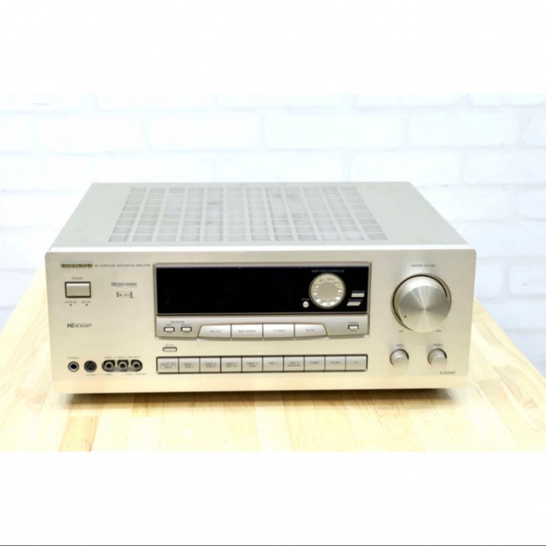 ◆ONKYO オンキョー A-SV640 AVアンプ 単体コンポ 音楽①