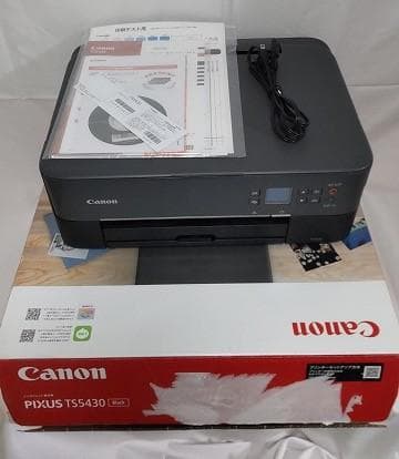 Canon PIXUS TS5430 ブラック 動作確認済