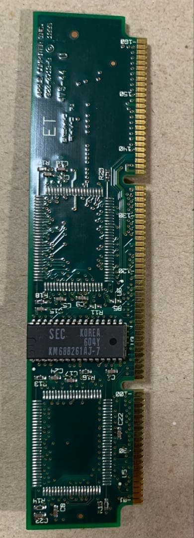貴重　ヴィンテージMac 2次Cache DIMM メモリー　256K
