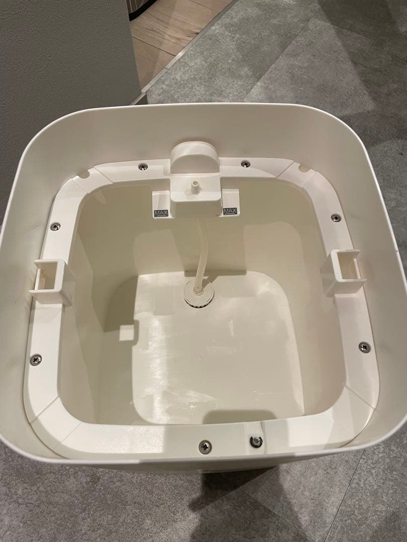 山善 加熱式加湿器 15L 上から給水 大容量 KSF-N1502