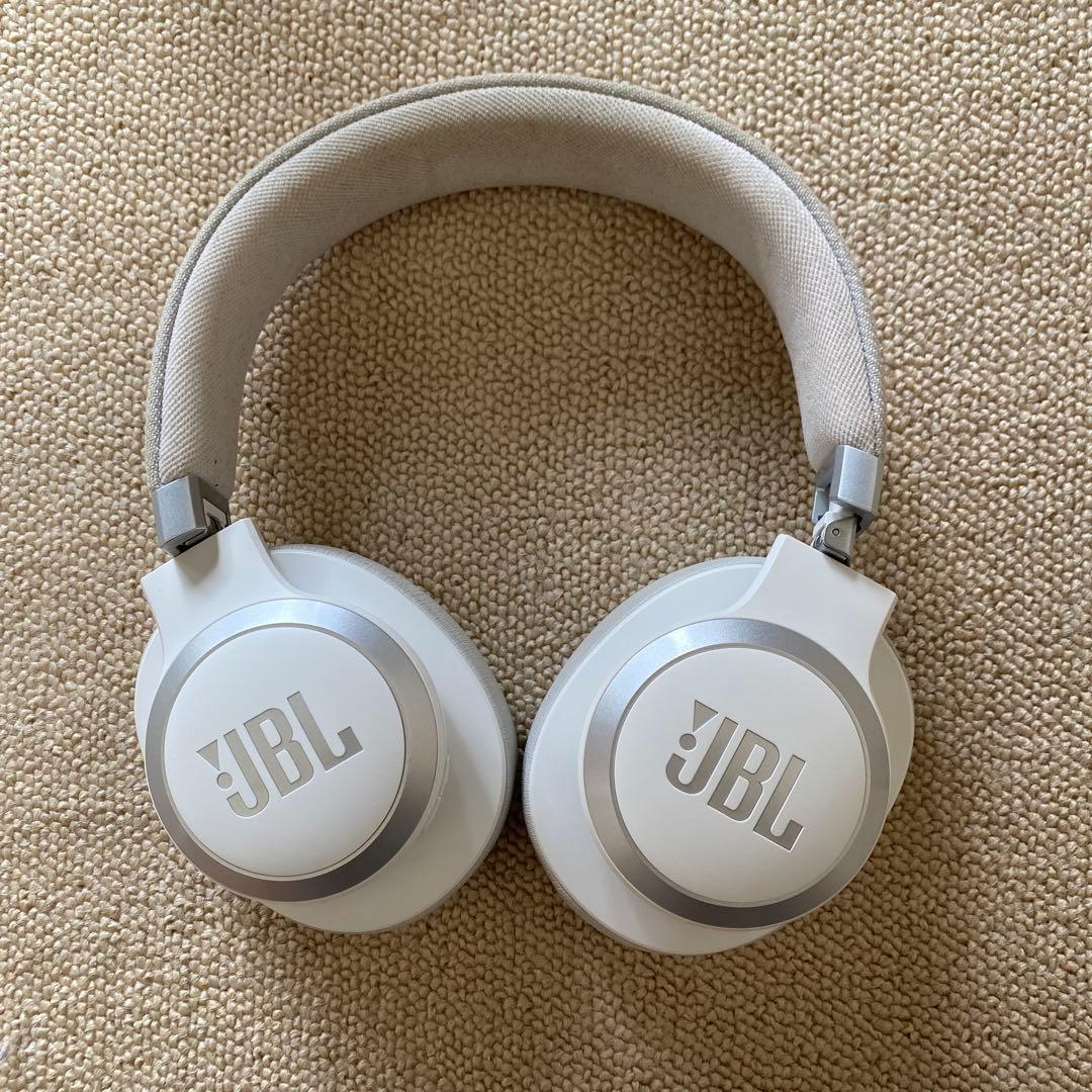 JBL LIVE770nc ホワイト　ワイヤレスヘッドホン