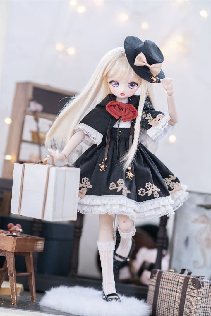 WE112 BJD 1/4 ドール 衣装 ワンピース　洋服　ハンドメイド
