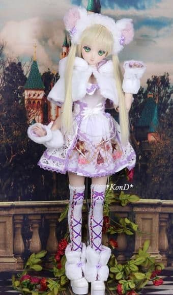 WR98 BJD　1/3 ドール 衣装 洋服 人形服 ワンピース ハンドメイド