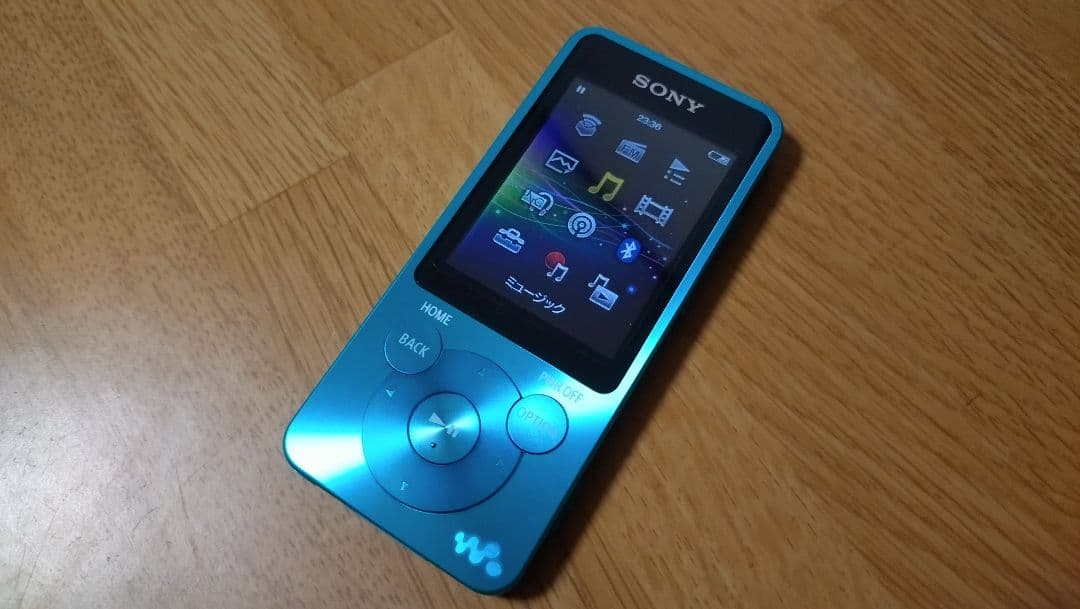 【美品】SONY ウォークマン NW-S14 8GB ブルー WALKMAN