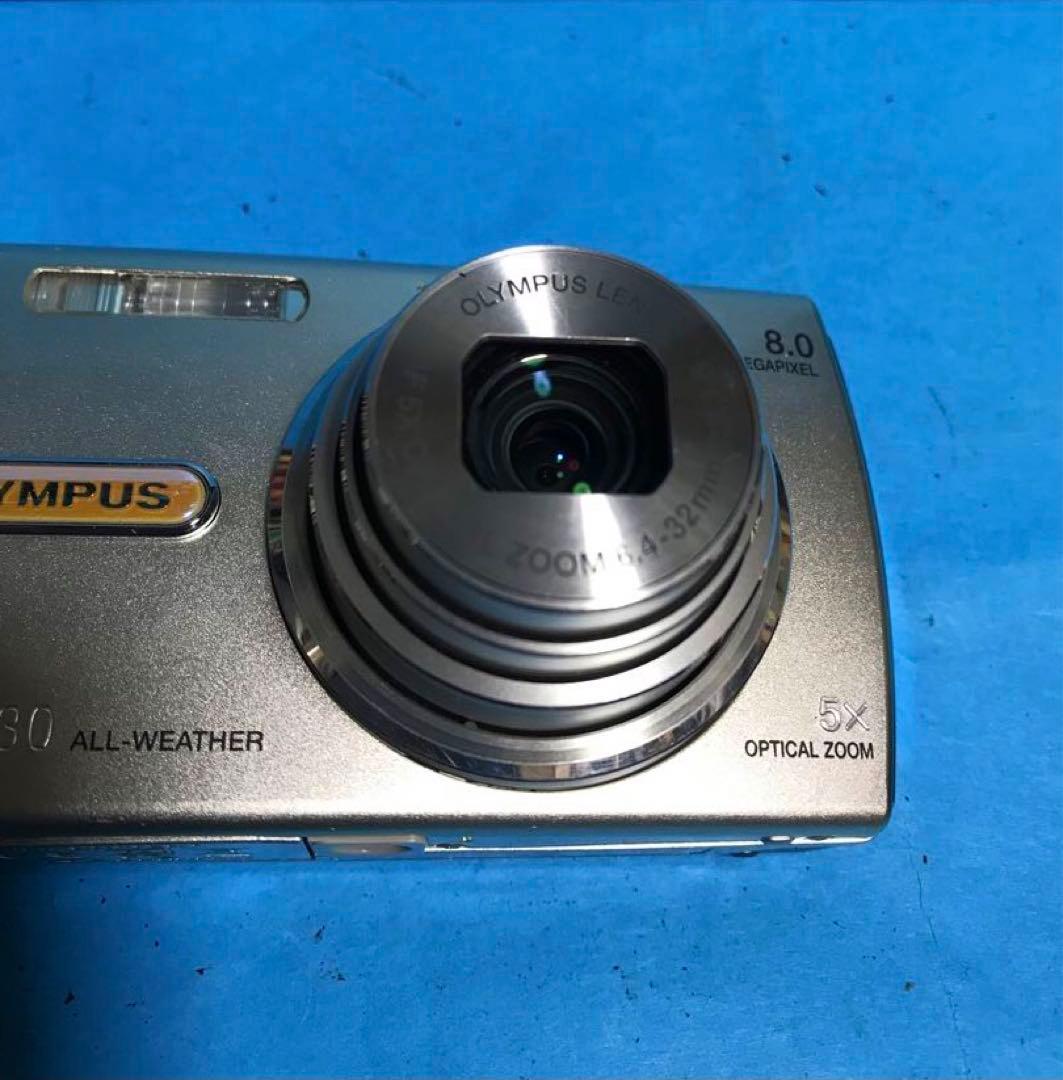 【極美品 返品保証】 Olympus μ 830 AF 5x デジタルカメラ