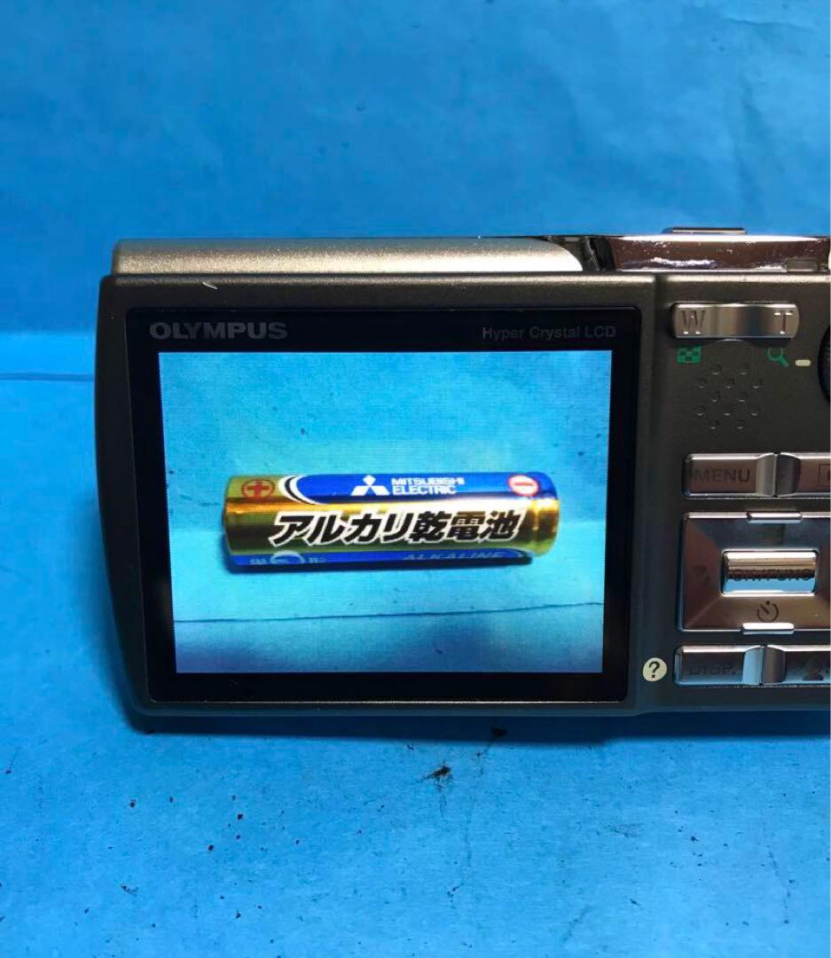 【極美品 返品保証】 Olympus μ 830 AF 5x デジタルカメラ