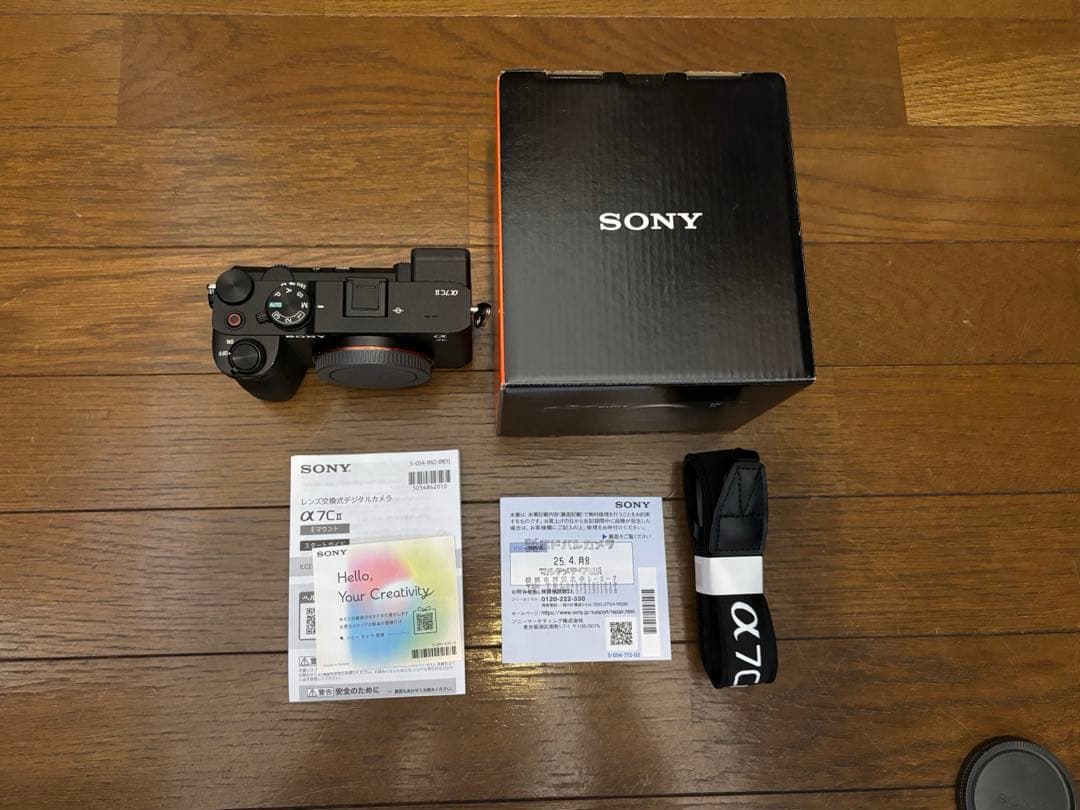 【2025購入】SONY α7CII α7C2 ILCE-7CM2 マニュアル付