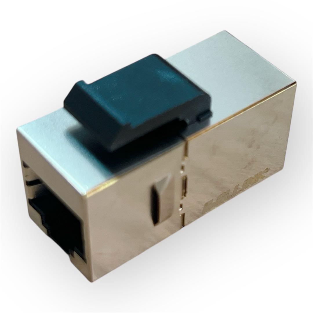 Cat6 カプラー RJ45 Cat6 シールド付き 25個 イーサネット