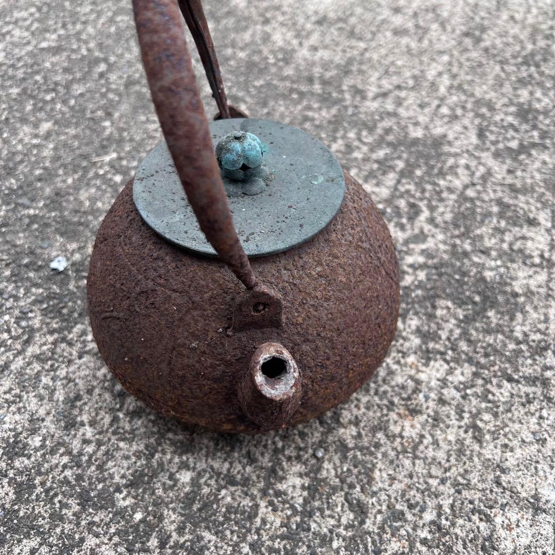 鉄瓶 昭和レトロ 骨董品 急須 茶器