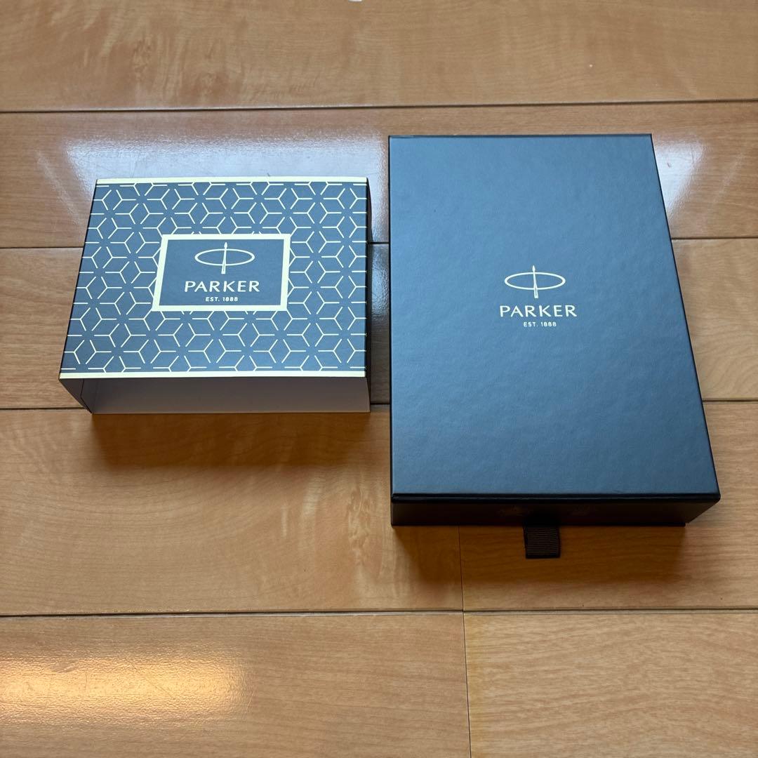 Parker　パーカー　インジェニュイティ　ゴールドライン　レザーケース付き