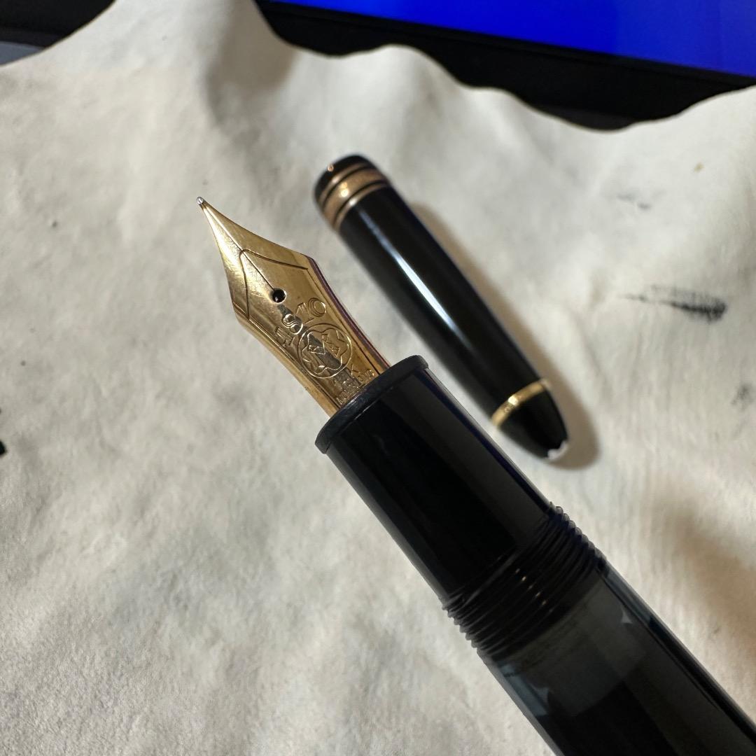 筆記未確認【Mont Blanc モンブラン】万年筆 ペン先4810 M 14K
