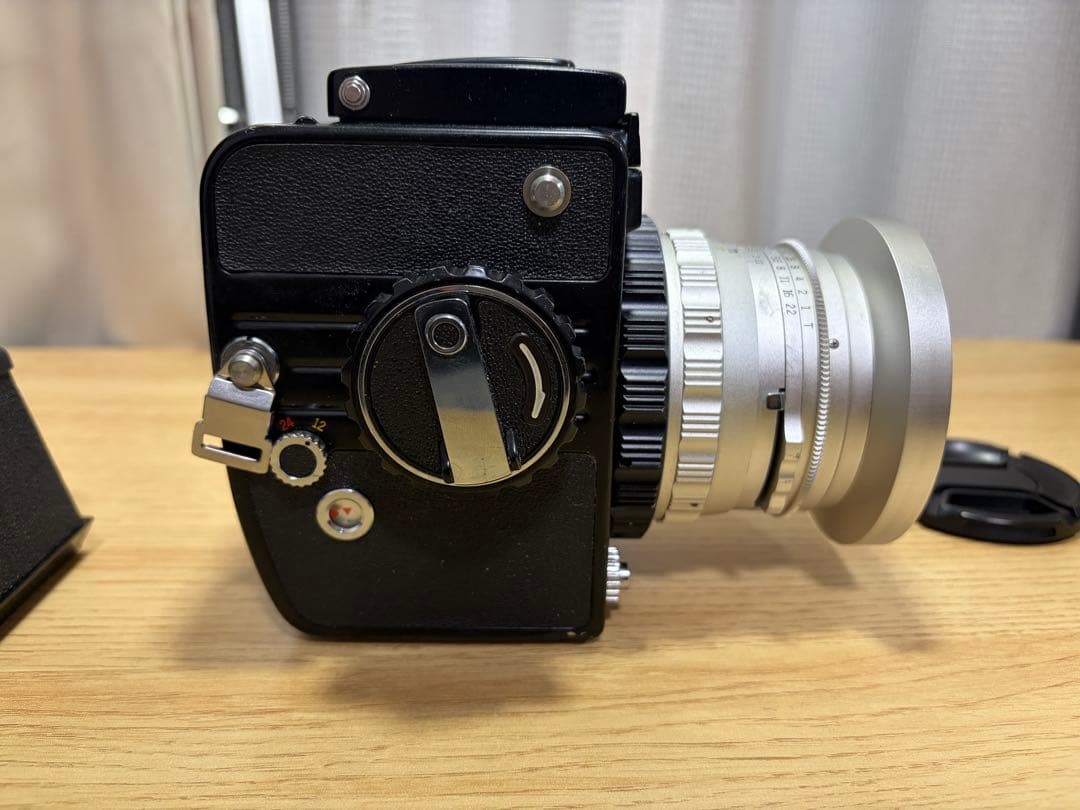 【完動品】Kowa Six中判カメラ 85mm f2.8 露出計ファインダー