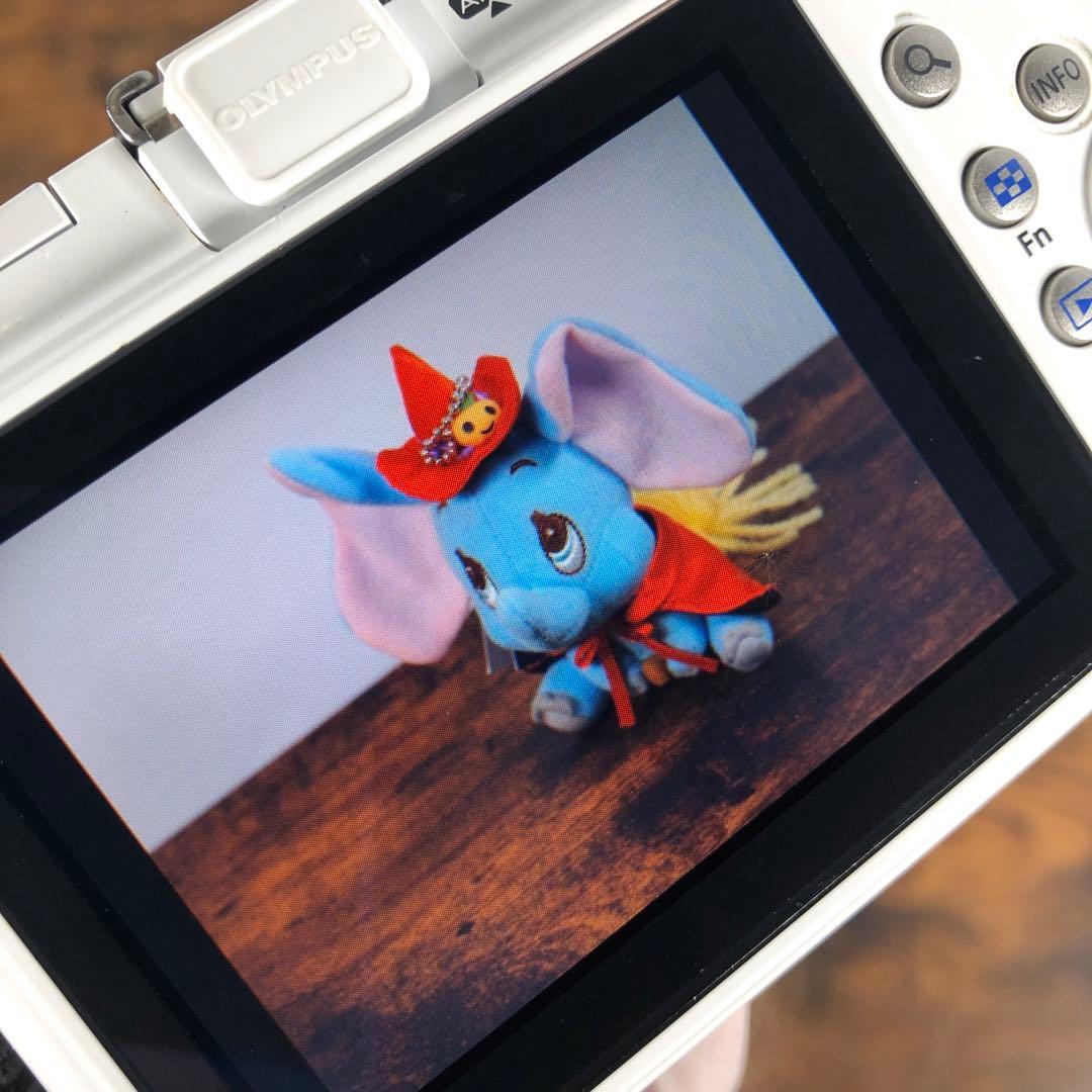 動作確認済 Olympus PEN E-PL2 ミラーレス一眼カメラ ホワイト