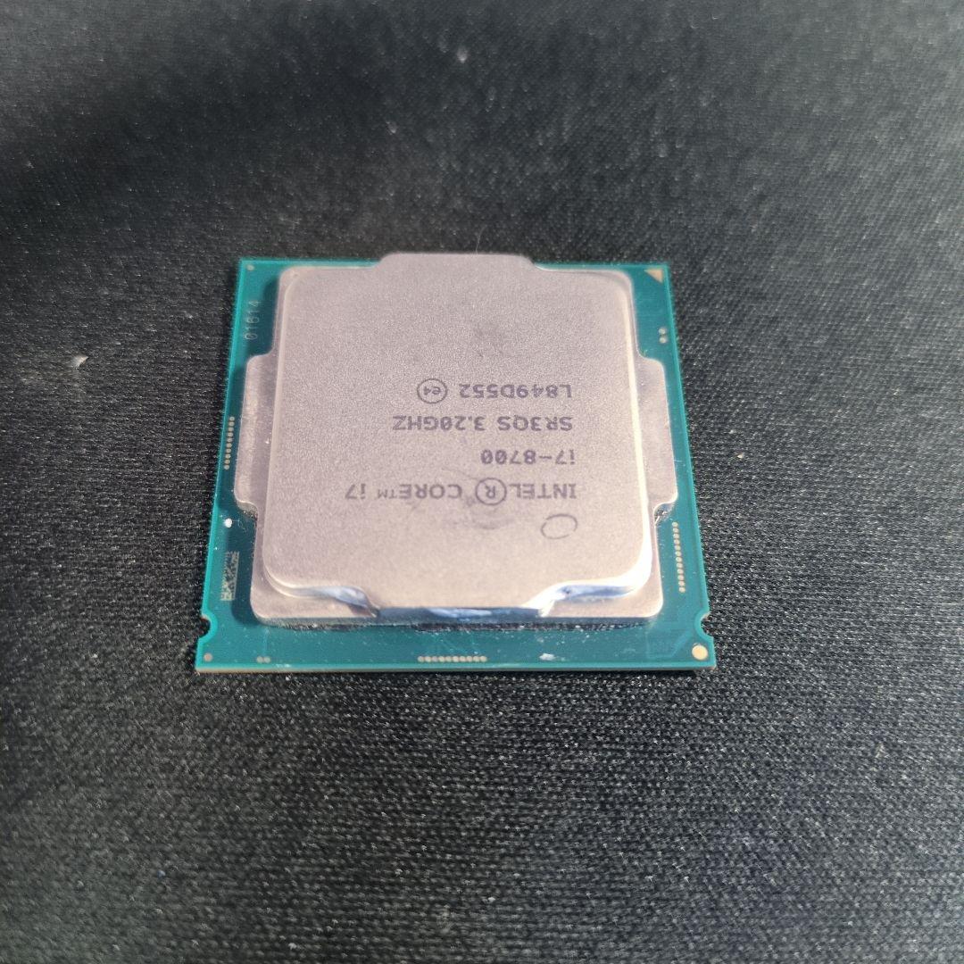 【値下げしました】Intel Core i7-8700