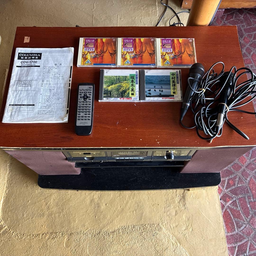 COLUMBIA DVDカラオケプレーヤー　CDV-1700
